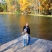 Stocked Pond at Parkway Cabins